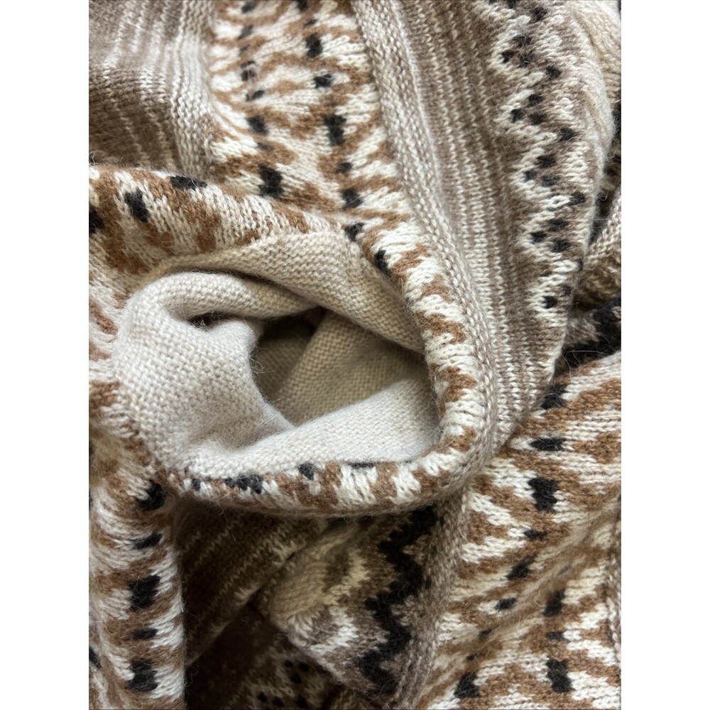 J. JILL Cardigan Wool Alpaca Blend Boho Western Sweater Women's Size Large - Picture 7 of 7
